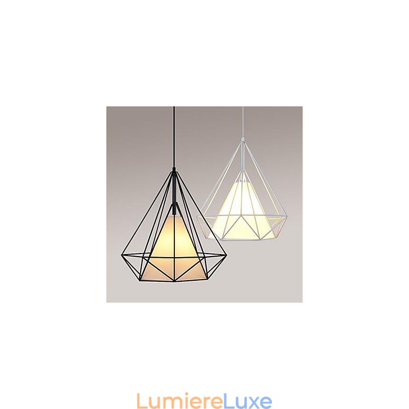 Lampe pyramidale rétro originale à 1 lumière