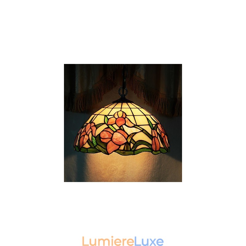 Suspension en bronze style mini bol