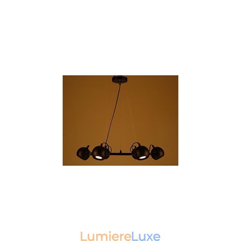 Lustre vintage en fer, style industriel créatif