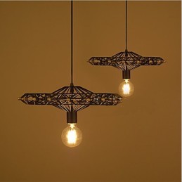 Lustre à grande roue de l'industrie du fer de campagne américaine