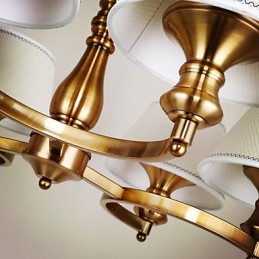 Lustre en métal galvanisé de style mini vintage Rustic Lodge