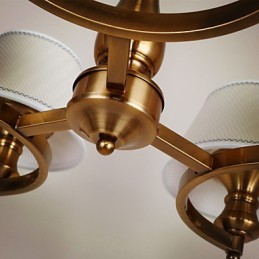 Lustre en métal galvanisé de style mini vintage Rustic Lodge