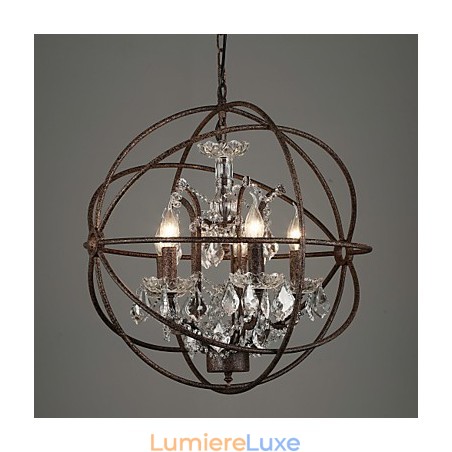 Lustre Cristal Traditionnel Classique Métal Lustre Cristal Traditionnel Classique Métal