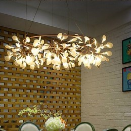 Lustre en métal et laiton antique Country Designers