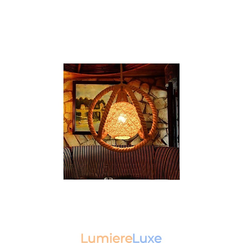 Le lustre rétro industriel Wind rope