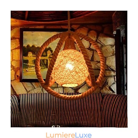 Le lustre rétro industriel Wind rope Le lustre rétro industriel Wind rope
