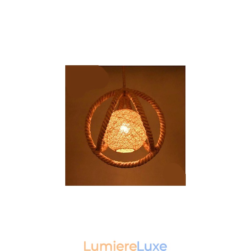 Le lustre rétro industriel Wind rope