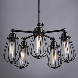 Plafonniers rétro classiques en métal, lampes suspendues simples, lampe suspendue de café