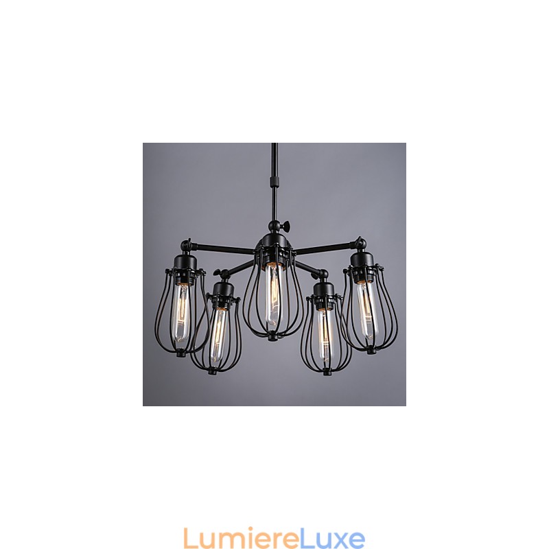 Plafonniers rétro classiques en métal, lampes suspendues simples, lampe suspendue de café
