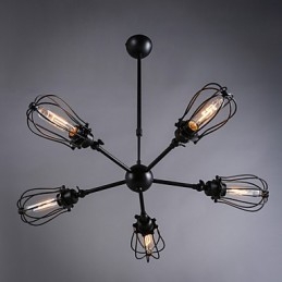Plafonniers rétro classiques en métal, lampes suspendues simples, lampe suspendue de café