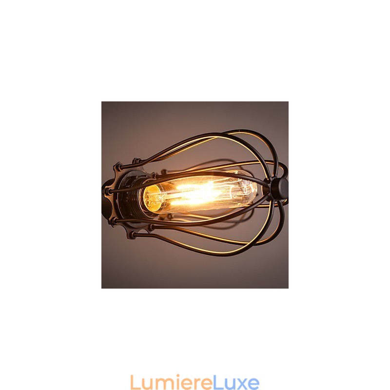 Plafonniers rétro classiques en métal, lampes suspendues simples, lampe suspendue de café