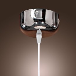 Suspension moderne contemporaine en chrome de style mini globe