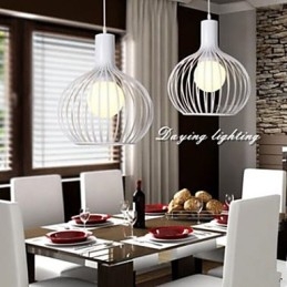 Lustre en fer forgé pour repas, café, boutique, grenades, droplight