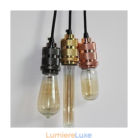 Pendentif américain rétro simple en cuivre plaqué Pendentif américain rétro simple en cuivre plaqué