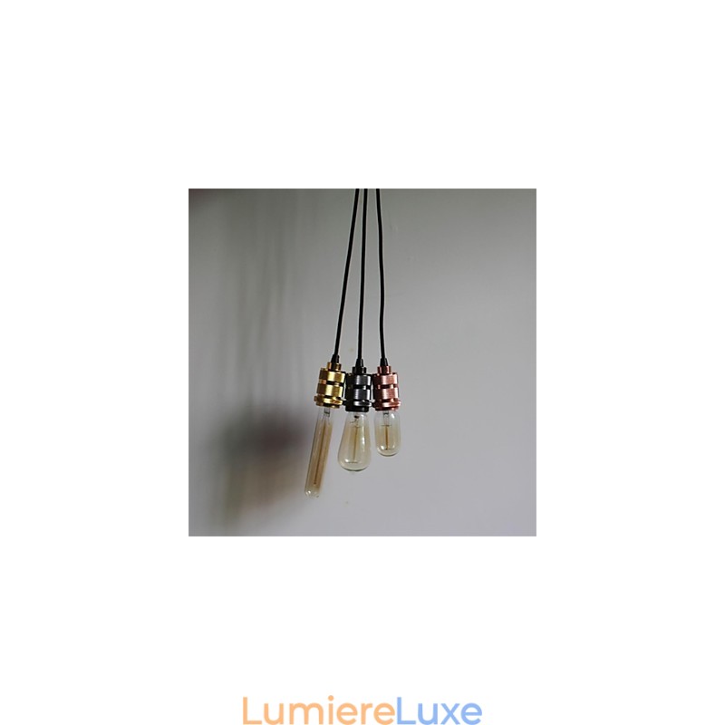 Pendentif américain rétro simple en cuivre plaqué