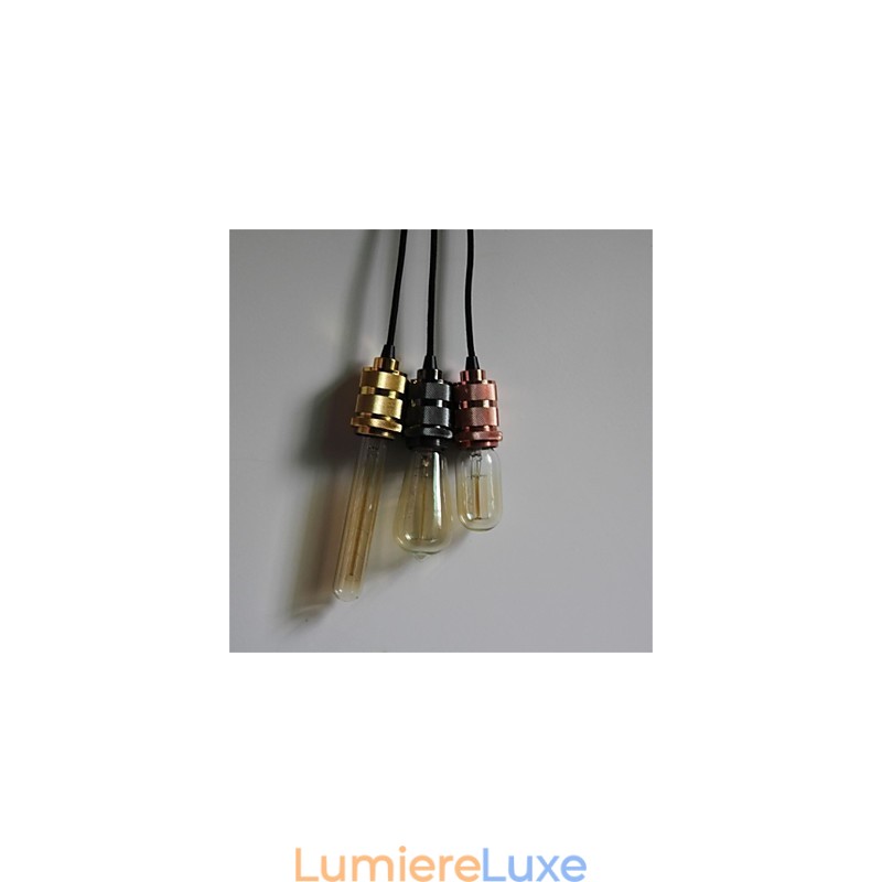 Pendentif américain rétro simple en cuivre plaqué