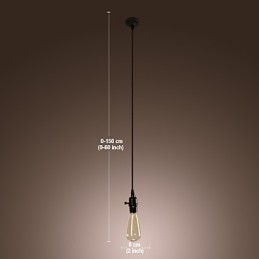 Suspension mini style classique vintage traditionnel