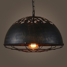 Plafonniers rétro classiques en métal, lampes suspendues simples, lampe suspendue de café