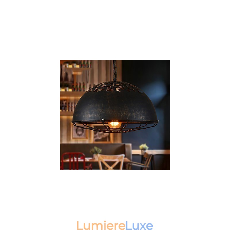 Plafonniers rétro classiques en métal, lampes suspendues simples, lampe suspendue de café