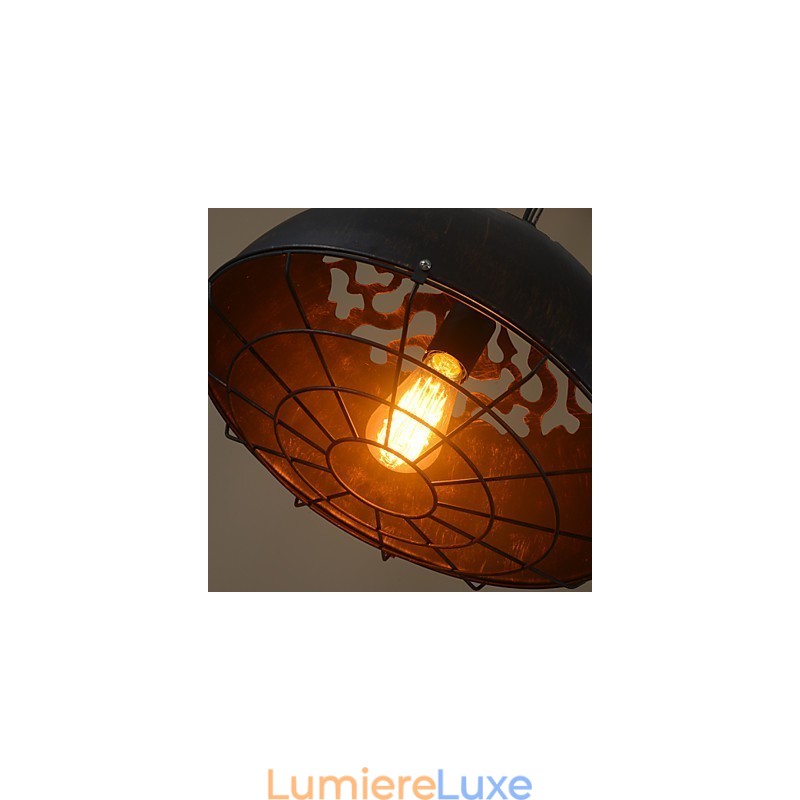 Plafonniers rétro classiques en métal, lampes suspendues simples, lampe suspendue de café