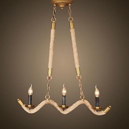 Suspension en métal et laiton antique, style rustique, style rétro, style vintage