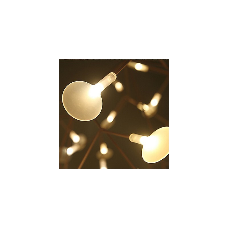 Lustre en métal et laiton antique Country Designers