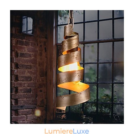 Lampe en fer rétro Lustre de style industriel minimaliste moderne Lampe en fer rétro Lustre de style industriel minimaliste moderne