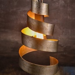 Lampe en fer rétro Lustre de style industriel minimaliste moderne