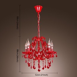 Lustre moderne contemporain en cristal et métal chromé