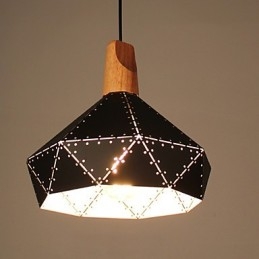 Plafonniers rétro classiques en métal, lampes suspendues simples, lampe suspendue de café