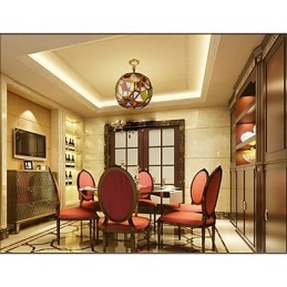 Lampe de porche, lampe de balcon, petit lustre exotique en cuivre