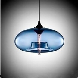 Le lustre circulaire en verre