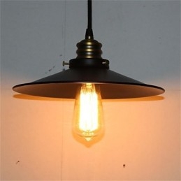 Lustre en fer à une tête de style rétro country américain