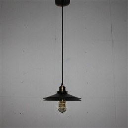 Lustre en fer à une tête de style rétro country américain