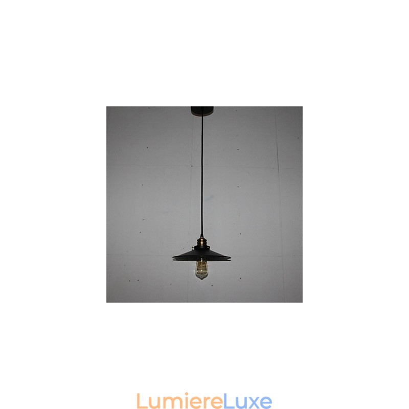 Lustre en fer à une tête de style rétro country américain