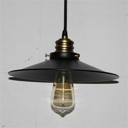 Lustre en fer à une tête de style rétro country américain