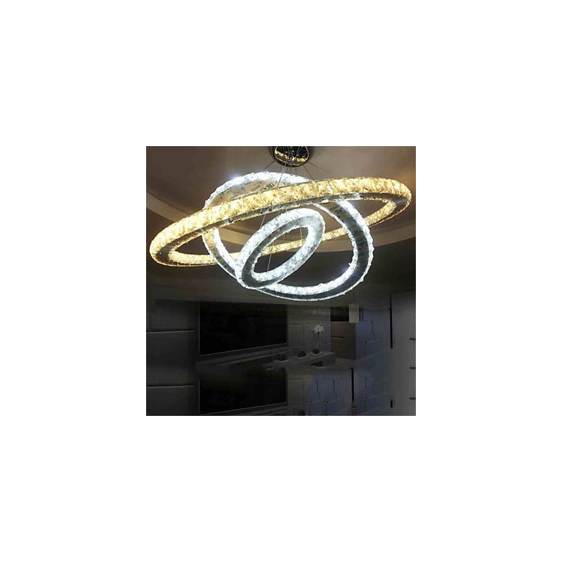 Plafonniers en cristal, lustres suspendus, luminaires