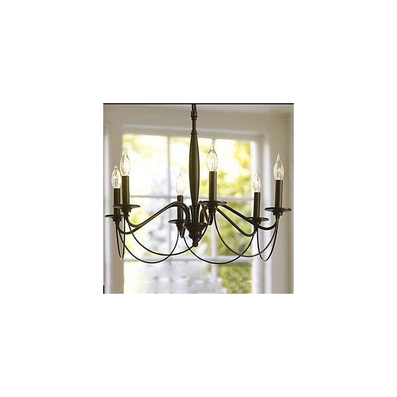 Lustre traditionnel classique galvanisé