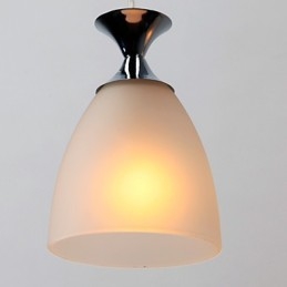 Suspension chromée de style mini-île moderne et contemporaine