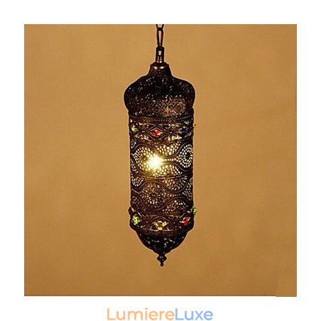 Lustre décoratif creux à main rétro du sud-est Lustre décoratif creux à main rétro du sud-est