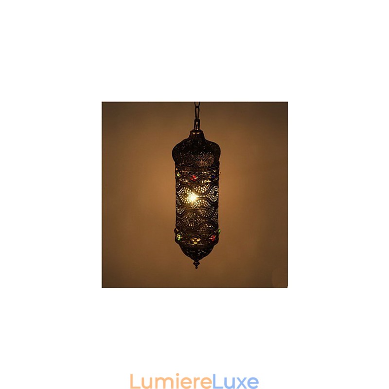 Lustre décoratif creux à main rétro du sud-est