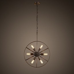 Plafonniers rétro classiques en métal, lampes suspendues simples, lampe suspendue de café