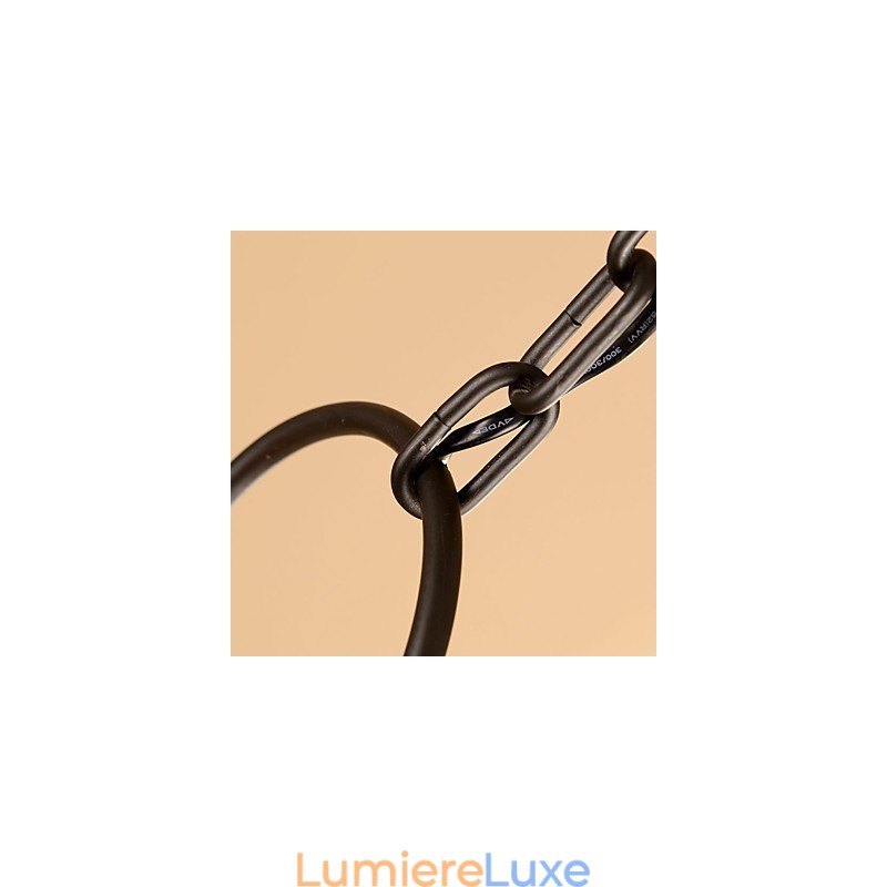 Plafonniers rétro classiques en métal, lampes suspendues simples, lampe suspendue de café