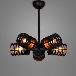 Plafonniers rétro classiques en métal, lampes suspendues simples, lampe suspendue de café