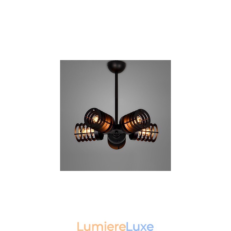Plafonniers rétro classiques en métal, lampes suspendues simples, lampe suspendue de café