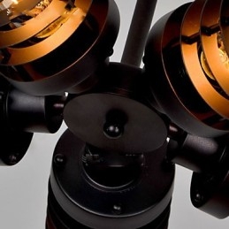Plafonniers rétro classiques en métal, lampes suspendues simples, lampe suspendue de café