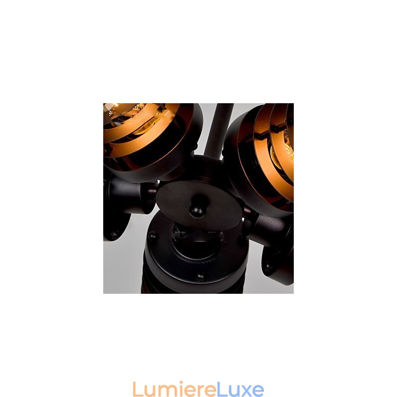 Plafonniers rétro classiques en métal, lampes suspendues simples, lampe suspendue de café