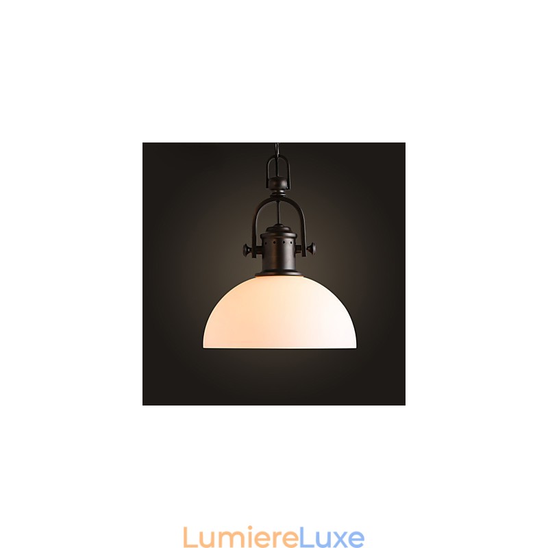 Suspension en verre de style mini moderne et contemporain