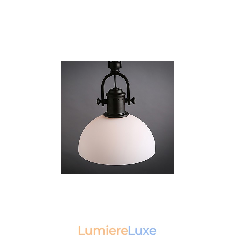 Suspension en verre de style mini moderne et contemporain