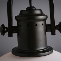 Suspension en verre de style mini moderne et contemporain